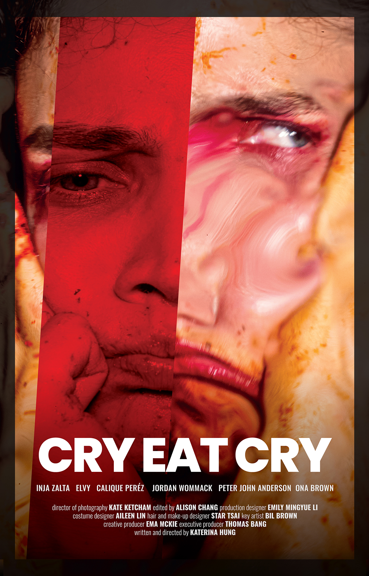 Cry Eat Cry, a short dark dramedy written and directed by Katerina Hung